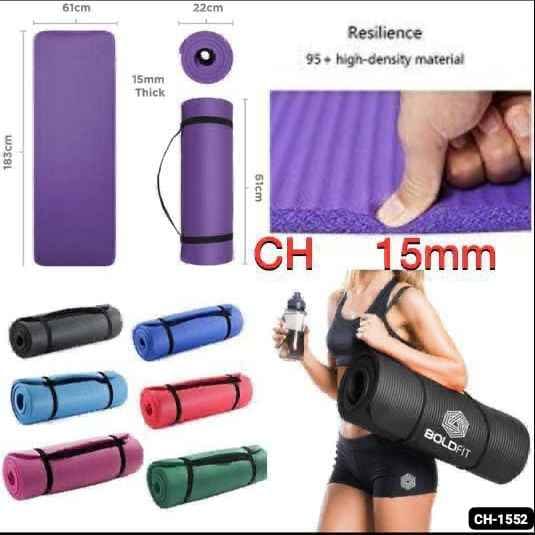 15mm yoga mat