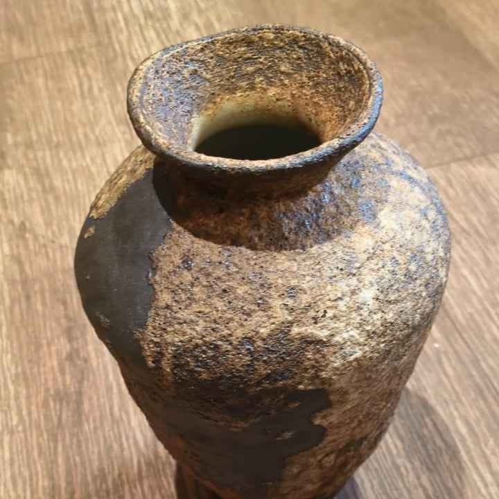 CERAMIC VASE BROWN