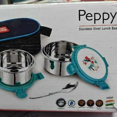 PPI PEPPY LUNCH BOXS 350 ML 2PCS COVER