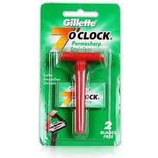 GILLETTE 7O CLOCK SHAVER RS 49/-