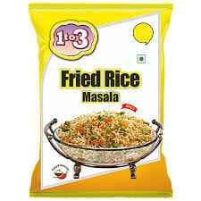 1 TO 3 FRID RICE MASALA RS 10/-