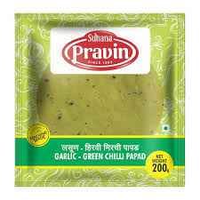 SUHANA GARLIC PAPAD 200GM