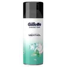 GILLETTE MENTHOL FOAM 194GM