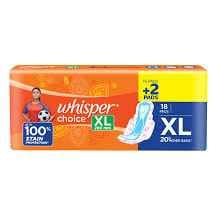 WHISPER CHOISE XL RS 120/-