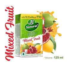 B NATURAL MIXED FRUT RS 10/-