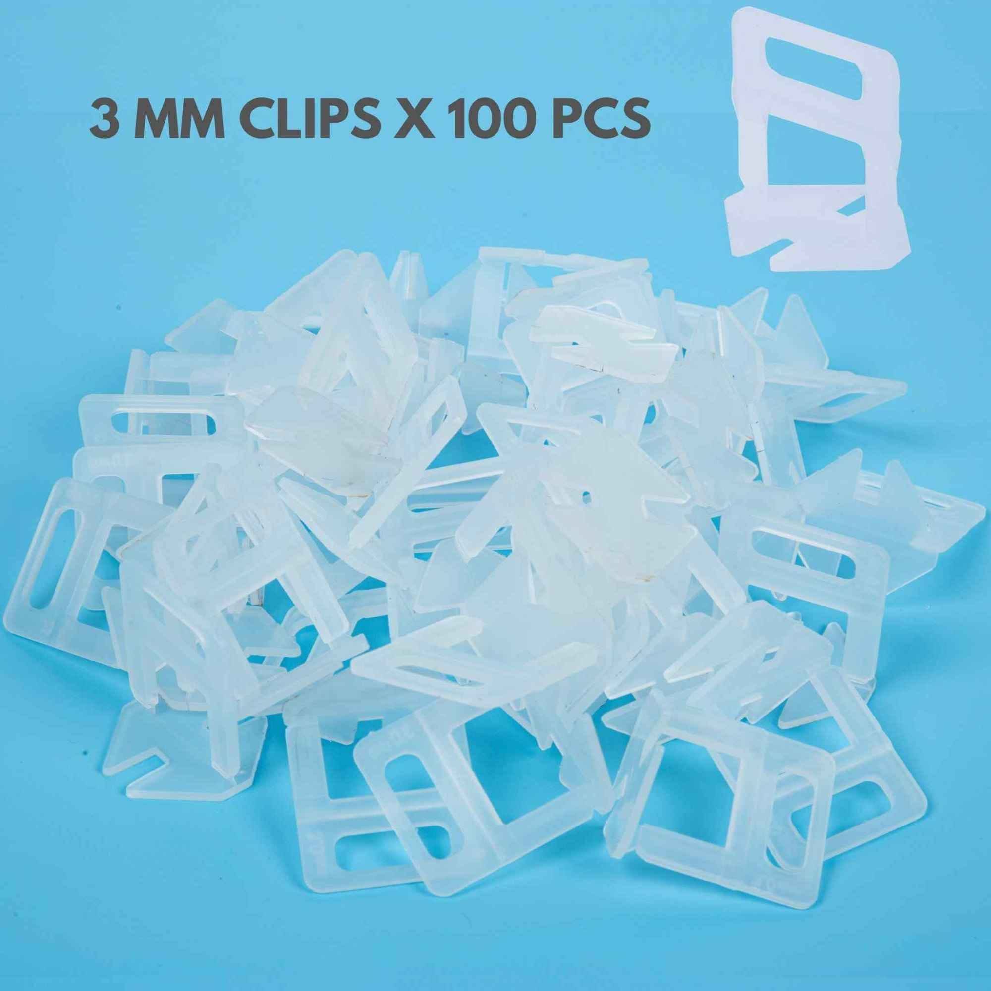 Narrow Levelling Clips-3mm