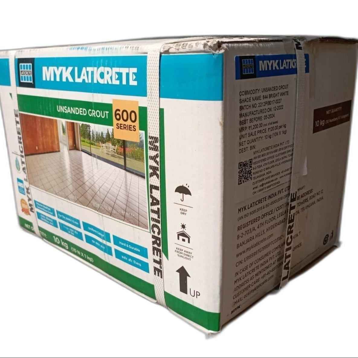 644-Unsanded Grout # Bright White 1Kg