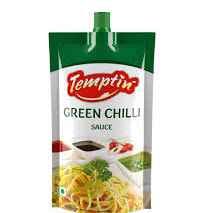 TEMPTIN GREEN CHILLI SAUCE RS 25/-