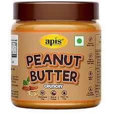 APIS PEANUT BUTTER CRUNCHY 340GM