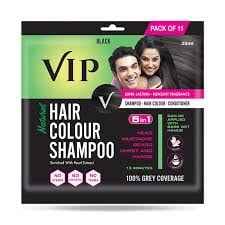 VIP HAIR COLOUR SHAMPOO BLACK
