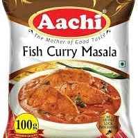 AACHI FISH CURRY MASALA RS 10/-