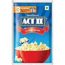ACT CLASSIC SALTED POPCORN RS 10/-