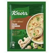 KNORR ITALIAN MUSHROOM SOUP RS 15/-