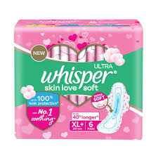WHISPER SKIN LOVE SOFT XL RS 65/-