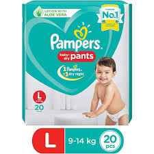 PAMPERS L RS 199/-
