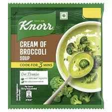 KNORR CREAM OF BROCCOLLI SOUP RS 15/-