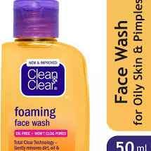 CLEAN&CLEAR FACE WASH 50ML