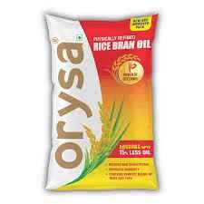 ORYSA RICE BRAN OIL 1LIT POUCH