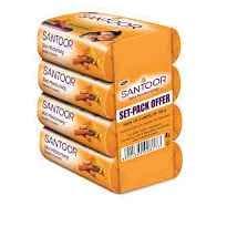 SANTOOR SANDAL&TURMERIC 40/-