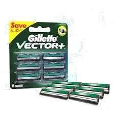GILLETTE VECTOR+ BLADE 65/-