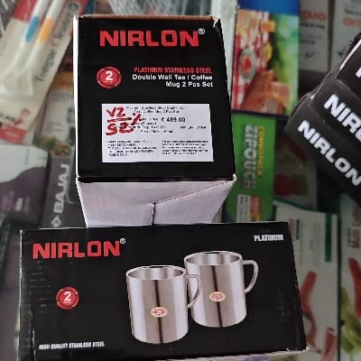 NIRLON MUG SET 2PCS