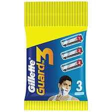 GILLATE GUARD 3 BLADE 33/-