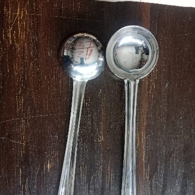 MANGLAM STEEL ROUN LADVLE 6 NUMBER SAMSA