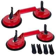 Double Aluminium Suction Cup-Manual