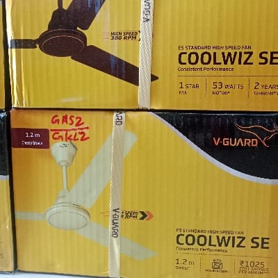 VGUARD COOLWIZ -SE CHERRY BROWN 48" CEILING FAN