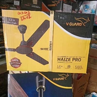VGUARD HAIZE PRO MATTE BROWN 48' CEILING FAN