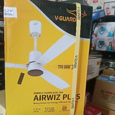 VGUARD AIRWIZ PLUS WHITE 48" BLDC CEILING FAN