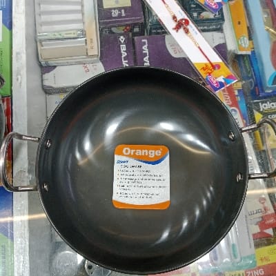 ORANGE SMART COOKWARE NONSTICK KADAI SIZE DK -11 THICK 3.0MM
