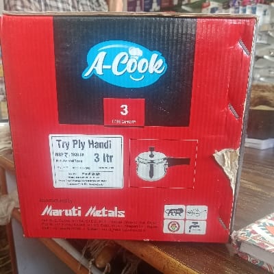 A.COOK TRIPLY HANDI COOKER 3 LITRE CAPACITY