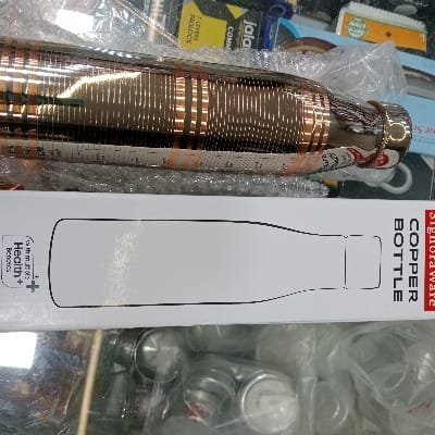 SIGNORA WARE COPPER BOTTLE SPARK COPPER BOTTLE 1000ML ITEM CODE 24119