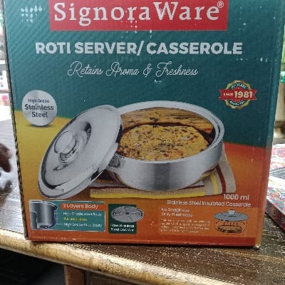 SIGNORA WARE ROTI SERVER CASSEROLE 1000ML ITEM CODE 3252 2 PIS
