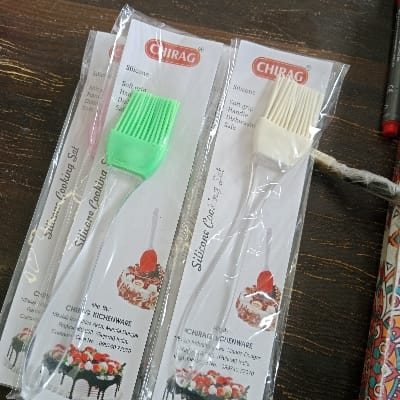 CHIRAG KICHENWARE SILICONE COOKING SET SOFT GRIP HANDLE DISHWASHER SAFE