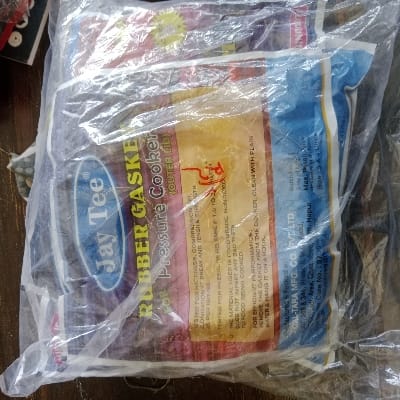 JAY TEE RUBBER GASKET FOR PRESSURE COOKERS (OUTER LID) SUB-JUNIOR SIZE.3,$.4 LITRES .10 pis