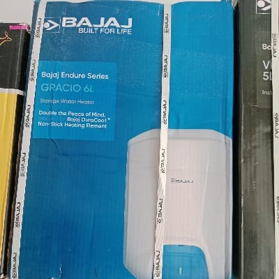 BAJAJ ENDURE SERIES GRACIO 6.L (150938) STORAGE WATER HEATER..1.Pis