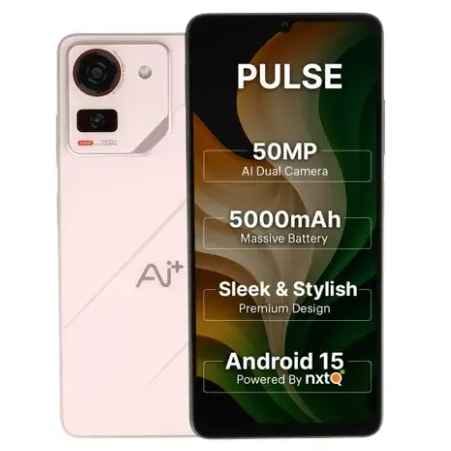Ai+ Pulse (Pink, 4 GB RAM, 64 GB Storage)