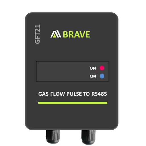 Gas Flow Pulse to Modbus RS485 Transmitter-GFT21