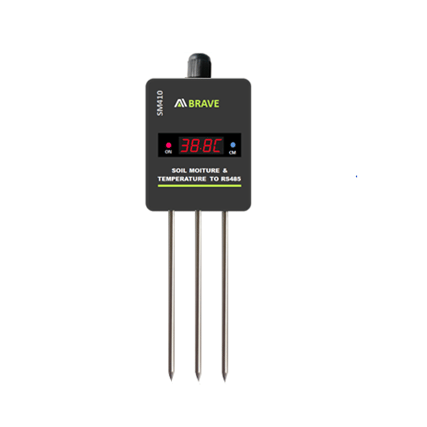 Soil Moisture and Temperature Modbus RS485 Transmitter
