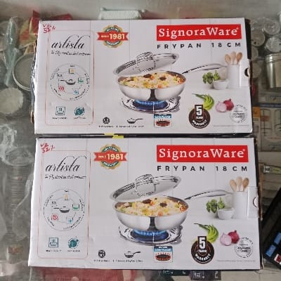 SIGNORA WARE FRY PAN 18.cm 850.ml 2.pis