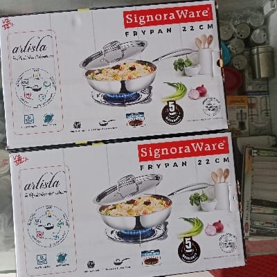 SIGNORA WARE FRY PAN 22.cm 2100.ml 2.pis