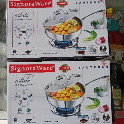 SIGNORA WARE SAUTE PAN (22.CM) 2000.ML .2.Pis