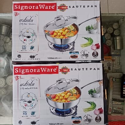 SIGNORA WARE SAUTE PAN (26.CM) 3000.ML.2.Pis
