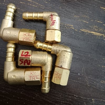Brass ki back nozzle 5.pcs
