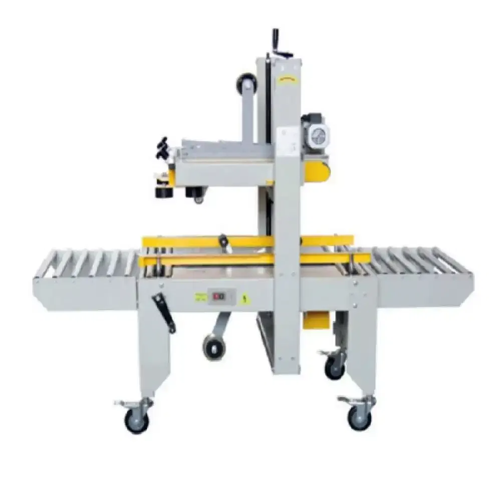 Without Flap Folding Taping Machine