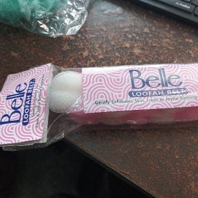 Belt loofa