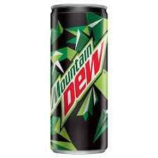 MOUNTAIN DEW 330ml.CAN 24 Rs. 40