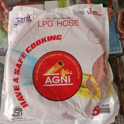 AGNI STEEL WIRE REINFORCED LPG HOSE 1.pcs